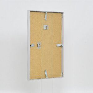 Cornice per foto in alluminio Effect Serie 1 con vetro museale argento 42 x 59,4 cm