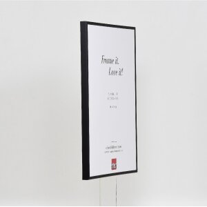Cornice per foto in alluminio Effect con vetro museale nero 50 x 75 cm