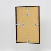 Cornice per foto in alluminio Effect con vetro museale nero 50 x 75 cm