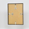 Cornice per foto in alluminio Effect con vetro museale nero 50 x 75 cm