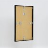 Cornice per foto in alluminio Effect con vetro museale nero 50 x 75 cm