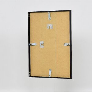 Cornice per foto in alluminio Effect con vetro museale nero 59,4 x 84,1 cm