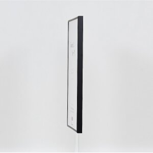 Cornice per foto in alluminio Effect Serie 1 vetro museale nero 70 x 70 cm