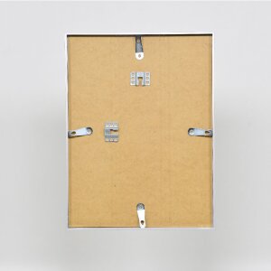 Cornice per foto in alluminio Effect con vetro museale argento 30,5 x 91,5 cm