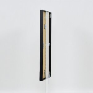 Cornice per foto Effect Serie 1 in alluminio con vetro museale nero 61 x 91,5 cm
