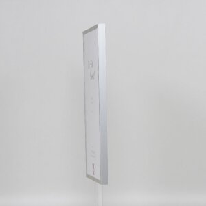 Cornice per foto in alluminio Effect Serie 2 con vetro museo argento 50x75 cm