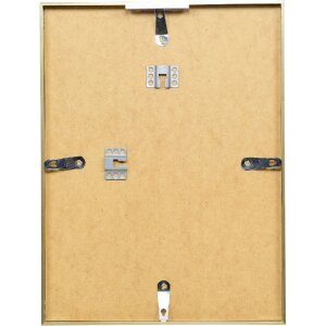 Cornice per foto in alluminio Effect Serie 2 con vetro museale oro 61x91,5 cm