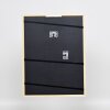 Effetto cornice in legno massiccio Profilo 39 bianco 25x35 cm Vetro Museo