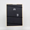 Effetto cornice in legno massiccio Profilo 39 bianco 25x35 cm Vetro Museo