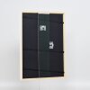 Effetto cornice in legno massiccio Profilo 39 bianco 25x35 cm Vetro Museo