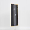 Effetto cornice in legno massiccio Profilo 39 bianco 10,5x14,8 cm Vetro Museo