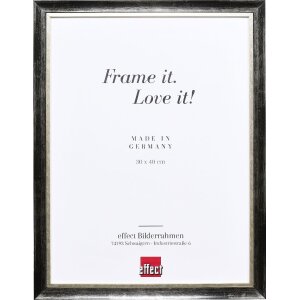 Cornice per foto in legno Effect Profil 40 Platin 23x70...