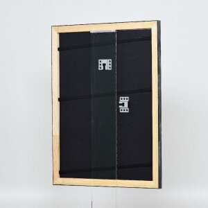 Cornice per foto in legno Effect Profil 40 Argento 25x30 cm Vetro museo