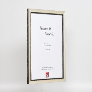 Cornice per foto in legno Effect Profil 40 Argento 25x30 cm Vetro museo