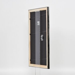 Cornice per foto in legno Effect Profil 40 Platin 25x80 cm Vetro museo