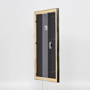 Cornice per foto in legno Effect Profil 40 Argento 45x80 cm Vetro museale