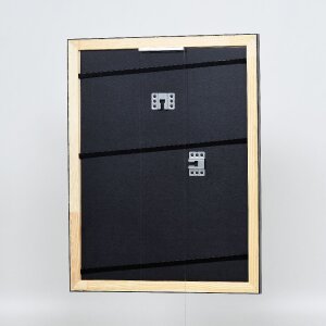 Cornice per foto in legno Effect Profilo 40 Argento 61x91,5 cm Vetro Museo