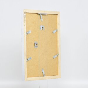 Cornice per foto in legno Effect Profil 41 Argento 20x30 cm Vetro museale