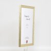 Cornice per foto in legno Effect Profilo 41 Antiksilver 21x29,7 cm Vetro museale