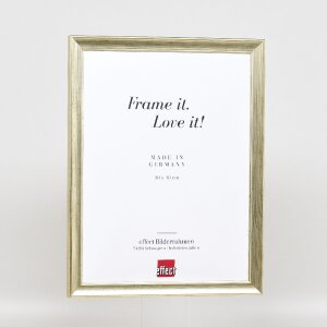 Cornice per foto in legno Effect Profilo 41 Antic Silver 28x35 cm Vetro Museale