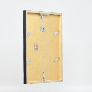 Cornice per foto Effect in legno con profilo 42, vetro museale argento 35x50 cm