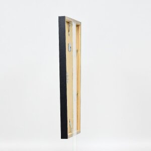 Cornice per foto Effect in legno profilo 42 vetro museale antiriflesso antracite 50x70 cm