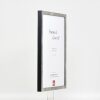 Cornice per foto Effect in legno profilo 42 con vetro museale argento 61x91,5 cm