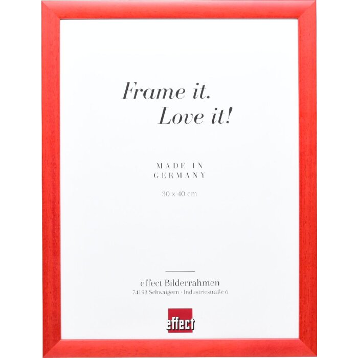 Cornice per foto in legno effect Profil 43 lachs 7x10 cm con vetro museale