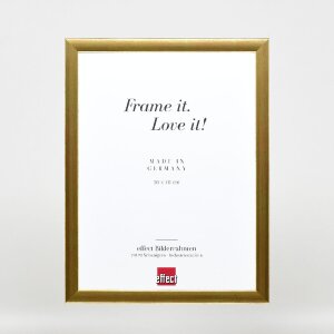 Cornice per foto in legno Effect Profilo 43 Oro 9x13 cm Vetro museale