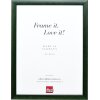 Cornice per foto in legno Effect Profilo 43 Tannegreen 18x27 cm Vetro museale