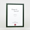 Cornice per foto in legno Effect Profilo 43 Tannegreen 18x27 cm Vetro museale