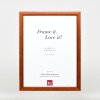 Cornice per foto in legno Effect Profil 43 Marrone 18x32 cm Vetro museale