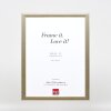 Cornice per foto in legno Effect Profilo 43 Argento 20x30 cm Vetro museo