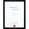 Cornice per foto in legno Effect Profil 43 Nero lucido 21x29,7 cm Vetro museo