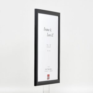 Cornice per foto in legno Effect Profilo 43 Nera 25x70 cm Vetro museale