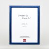 Cornice per foto in legno Effect Profil 43 royalblau 27x48 cm vetro museo