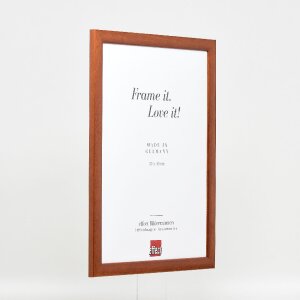 Cornice per foto in legno Effect Profilo 43 Marrone 28x35 cm vetro museo