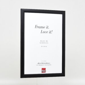 Cornice per foto in legno Effect Profilo 43 Nera 30x40 cm Vetro museale