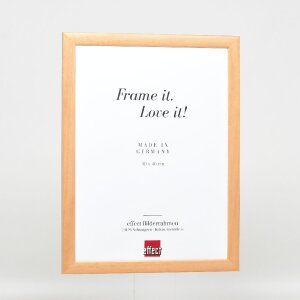 Cornice per foto in legno Effect Profilo 43 natur 29,7x42 cm vetro museale