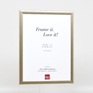 Cornice per foto in legno effect Profilo 43 Argento 30x45 cm Vetro museale