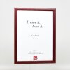 Cornice per foto in legno Effect Profilo 43 Rosso 40x40 cm con vetro museale