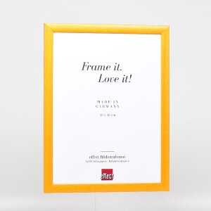 Cornice per foto in legno Effect Profilo 43 Miele 40x40 cm Vetro museale