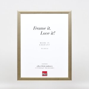 Cornice per foto in legno Effect Profilo 43 Argento 50x100 cm Vetro museale