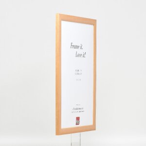 Cornice per foto in legno Effect Profilo 43 naturale 50x100 cm Vetro museo