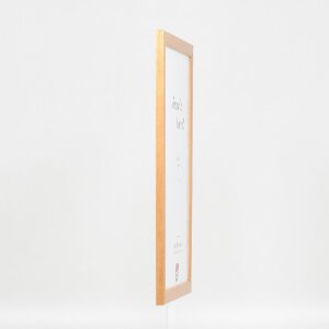 Cornice per foto in legno effect Profil 43 Natur 50x75 cm con vetro museale