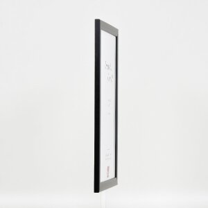 Cornice per foto in legno Effect Profilo 43 Nero 60x80 cm Vetro museale