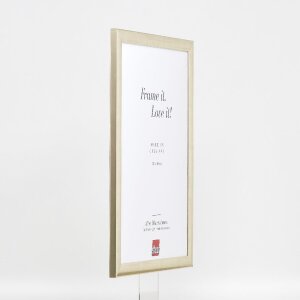 Cornice per foto in legno Effect Profil 43 Argento 62x93 cm Vetro museale