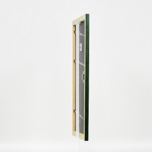 Cornice per foto in legno Effect profilo 43 tannengrün 62x93 cm vetro museale