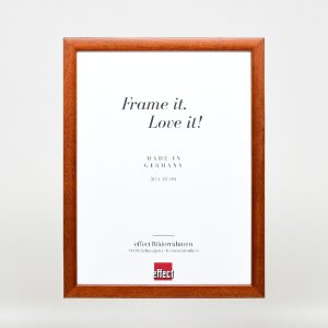 Cornice per foto in legno Effect Profilo 43 Marrone 70x100 cm Vetro museale
