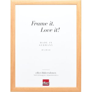 Cornice per foto in legno Effect Profilo 43 natur 70x70...